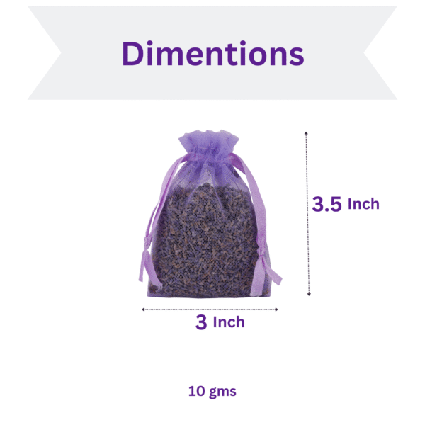 Lavender Fragrance Sachet -10 gms - Image 2