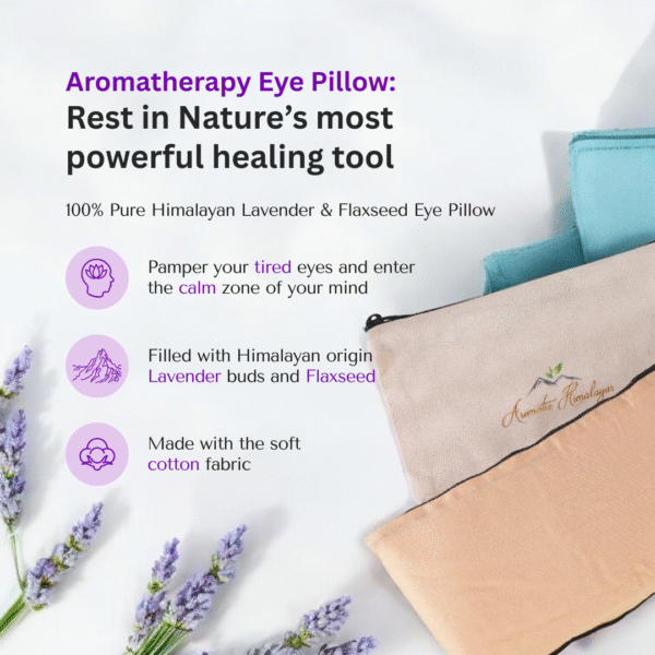 Aromatherapy EYE PILLOW (Pink) - Image 2