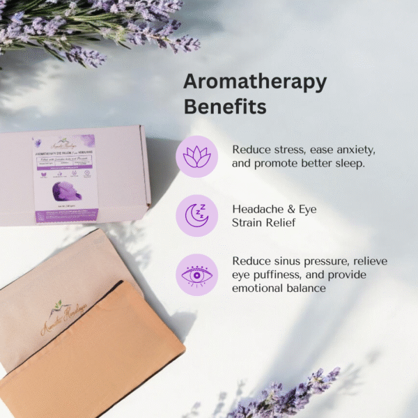 Aromatherapy EYE PILLOW (Pink) - Image 5