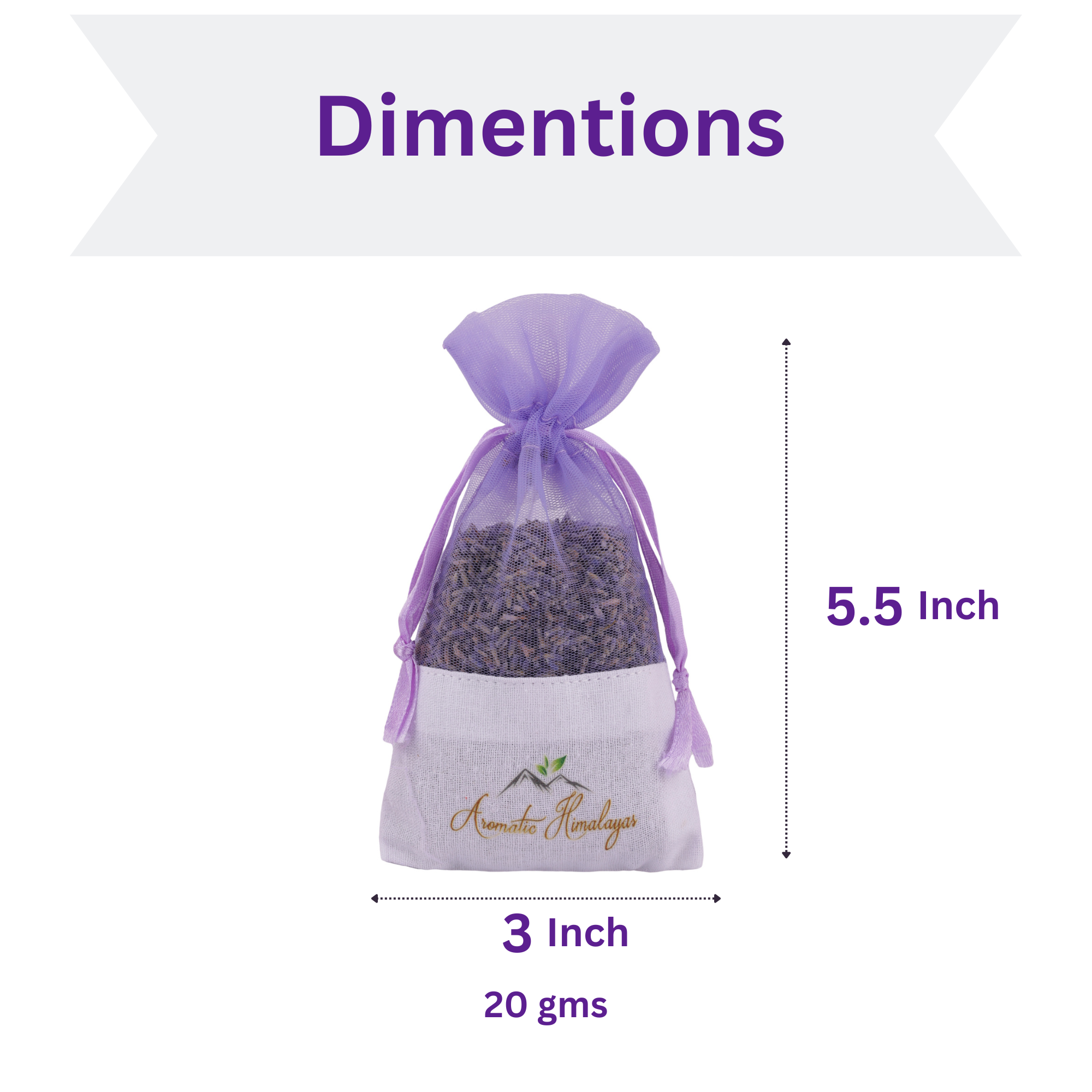 Lavender Fragrance Sachet 20g - Image 2