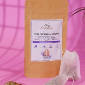 Herbal Foot Soak pouch with its potli