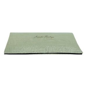Aromatherapy Eye Pillow Green with Lavender and Flaxseed