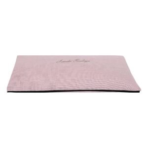 Aromatherapy Eye Pillow Mauve with Lavender and Flaxseed
