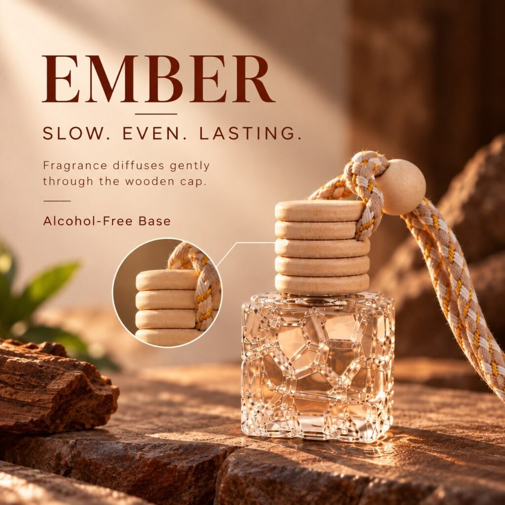 EMBER car perfume diffuser, Fire element, 10 ml – image 7
