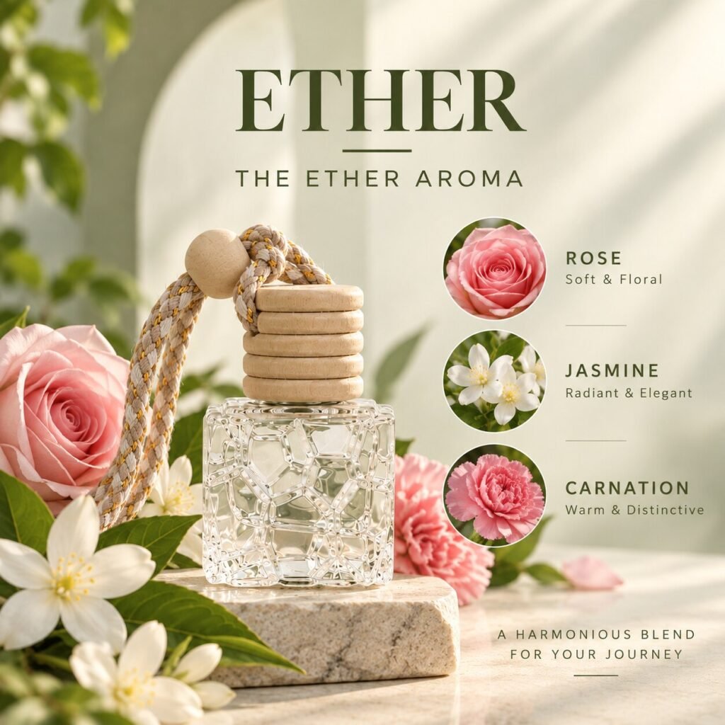 ETHER car perfume diffuser, Space element, 10 ml – image 3
