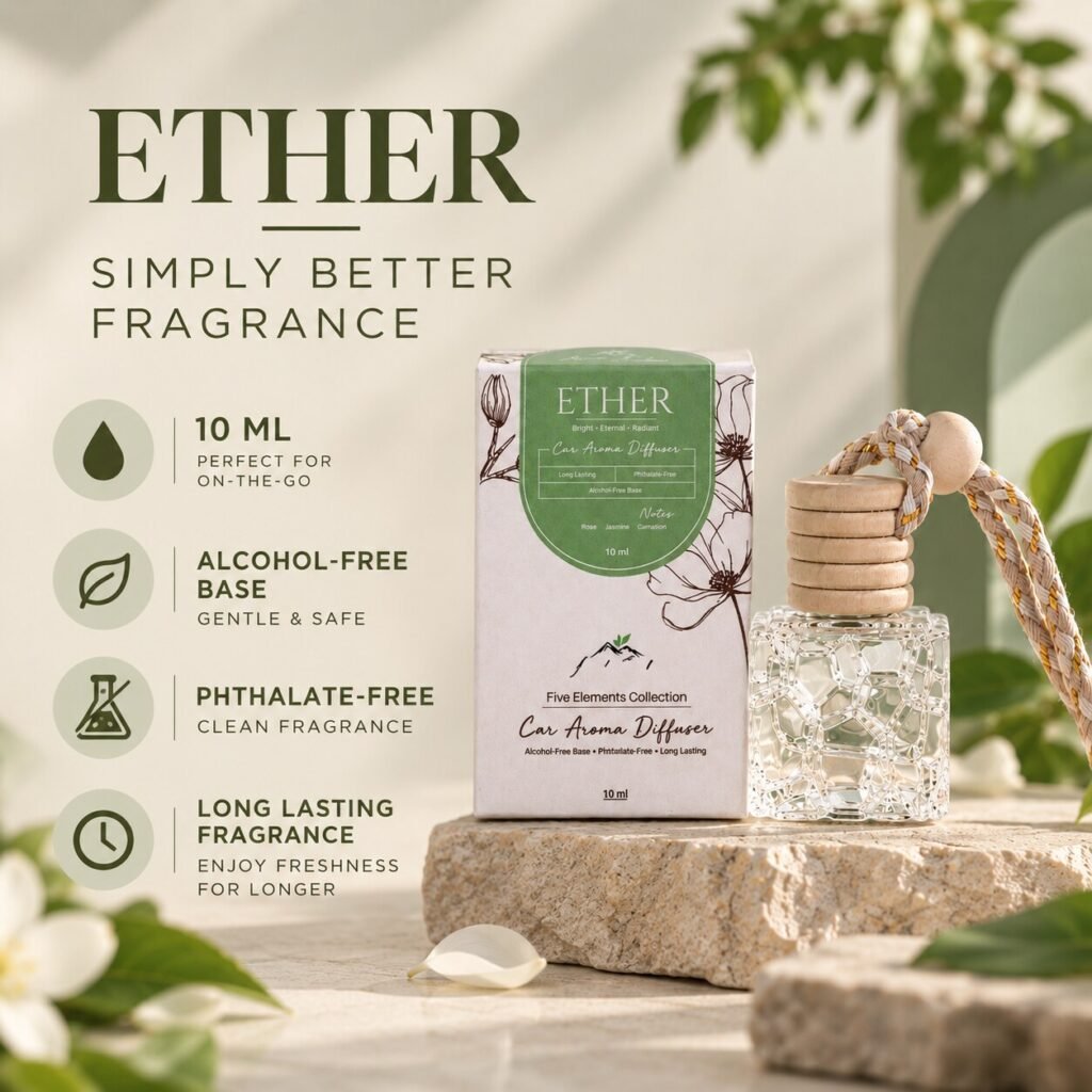 ETHER car perfume diffuser, Space element, 10 ml – image 6