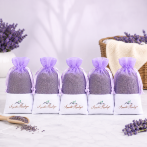 Aromatic Himalayas Lavender Fragrance Sachet 20g - Pack of 5 lavender sachets