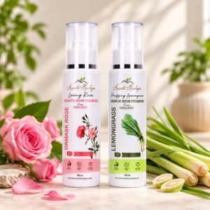 Rose and Lemongrass Aromatherapy Room Freshener Duo