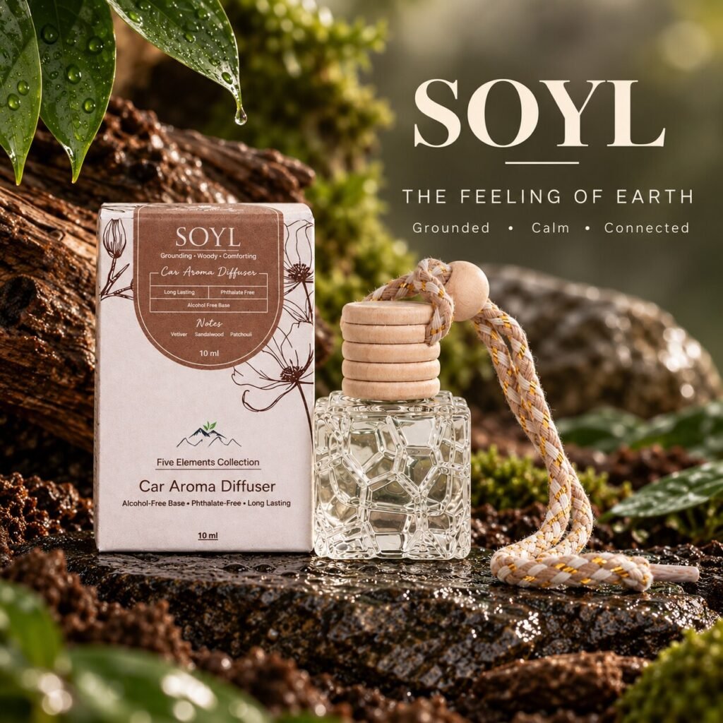 SOYL car perfume diffuser, Earth element, 10 ml – image 4