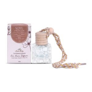SOYL car perfume diffuser, Earth element, 10 ml – box and bottle